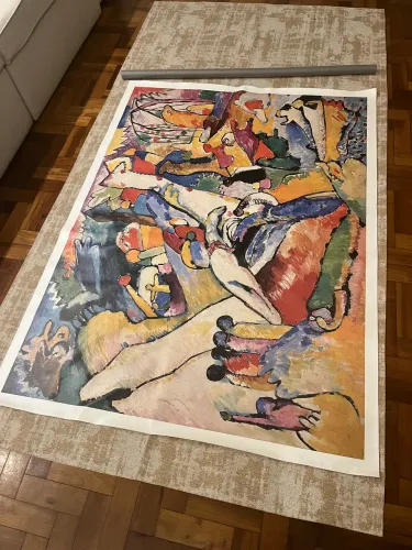 Tela Canvas - Composição || Kandinsky - Quadro Santhatela