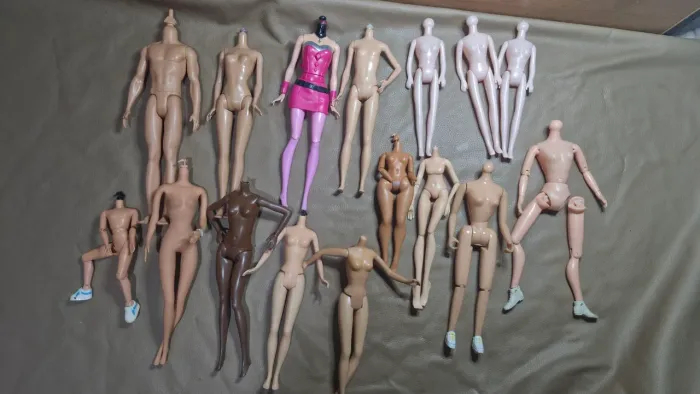 Barbie bonecas corpos lote brinquedo