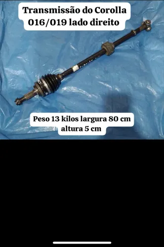 Transmissão Corolla 2016 a 2019