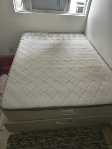 Cama box casal - usada