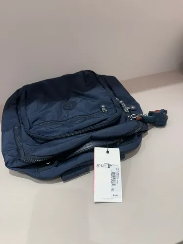 Mochila Kipling original azul marinho