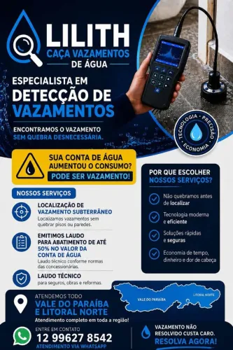 Vazamentos de água
