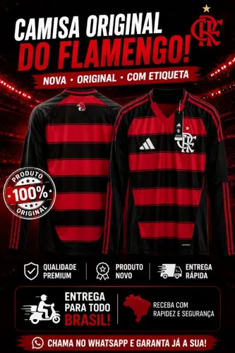 Camisa flamengo original 