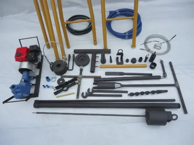 Equipamento para sondagem percussão SPT