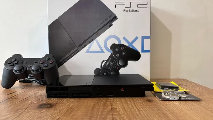 Playstation 2 + Jogos + 2 Controles