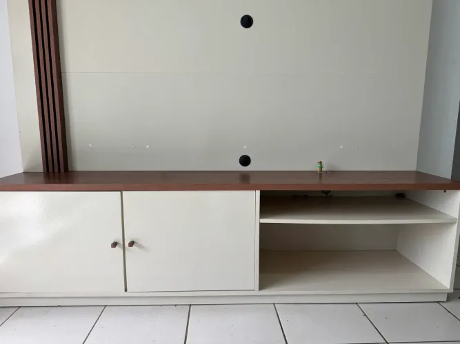 Rack de sala com painel usado (ótimo estado)