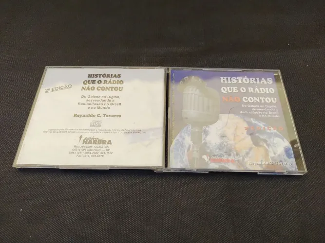 CD História do Rádio, duplo, original, bom estado. E outros!