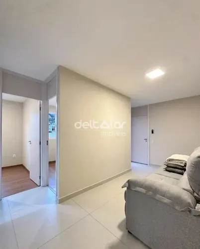 Apartamento mobiliado para locação com 2 quartos e uma vaga coberta, Trevo, Belo Horizonte