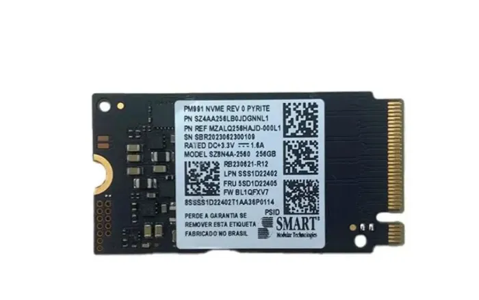 SSD nvme M2 Samsung 256 gb original