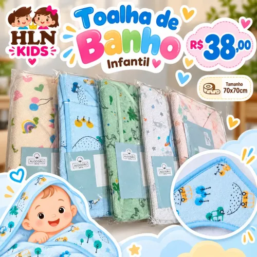 Toalhas Infantil Novas. 
