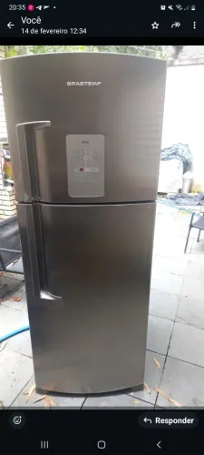Geladeira brastemp frost free ative