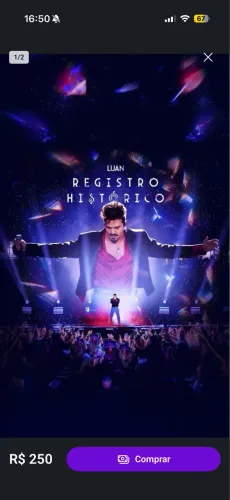Registro histórico Luan Santana Rio preto