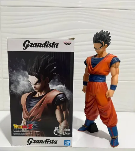 Action Figure Dragon Ball - Gohan 30cm Grandista Banpresto Bandai Com Caixa