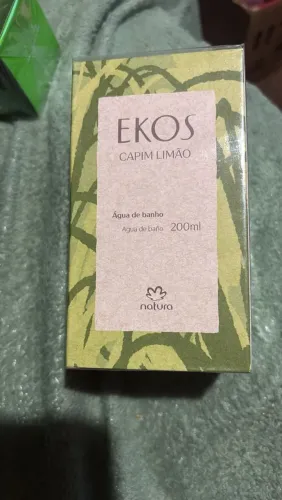 Natura Ekos Água de Banho Capim Limão 200 ml - Lacrado