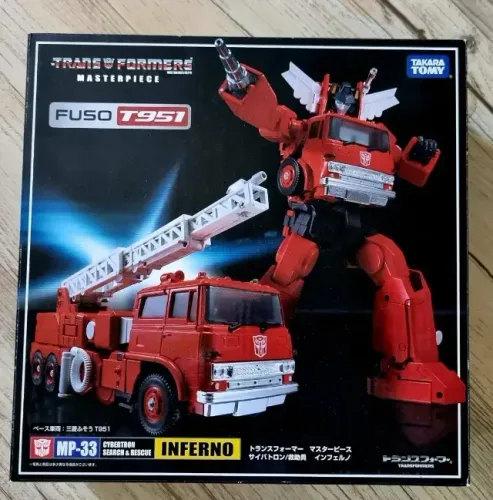Transformers Masterpiece Mp-33 Inferno - Takara Tomy (Usado)