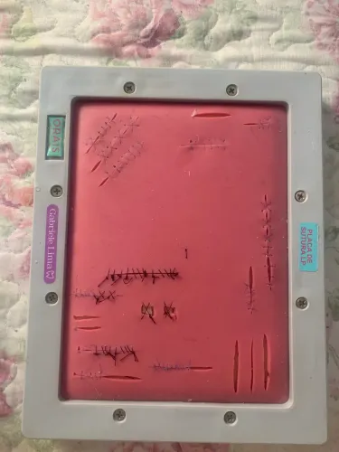 Placa de sutura Orais - USADO
