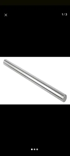 Eixo guia linear cromado 600x20mm cnc router (sem uso)