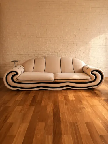 Sofá Italiano de Luxo + Poltrona Design Exclusivo - Estado de Novo