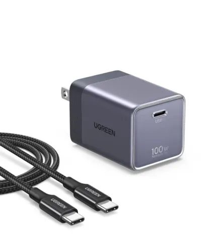 Carregador Ugreen GaN 100W USB-C