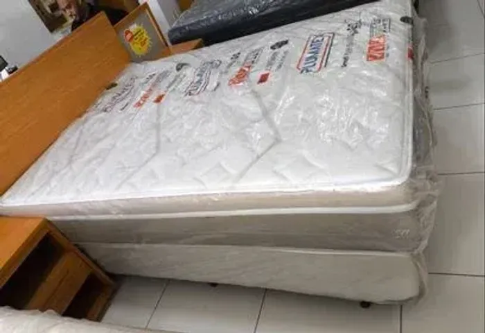 Conjunto Box Casal 1,38x1,88x30cm - (Promoção)!!