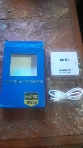 ? Mini Conversor HDMI para AV (HDMI2AV) - Transforme sua TV antiga!