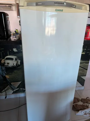 Refrigerador Consul Frost Free 300 Litros CRB36ABBNA Branco 220 Volts 