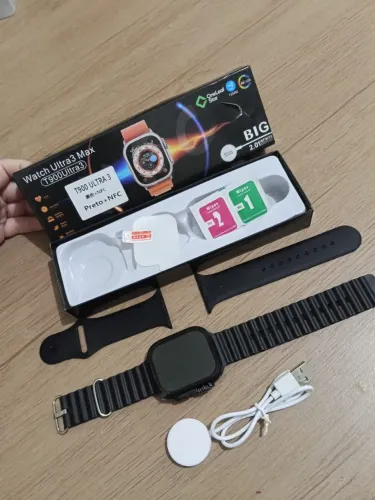 Smartwatch T900 Preto