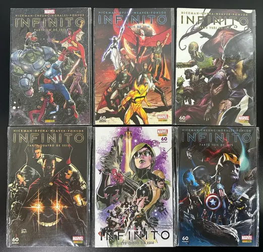 Saga Infinito Marvel Coleção