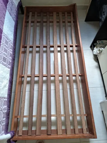 Cama Solteiro Madeira de Angelim