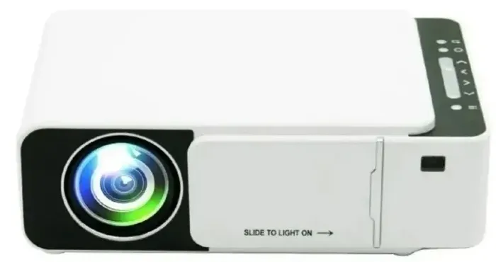 Projetor T5 Led Espelhamento Celular Wifi 2500 Lúmens Branco