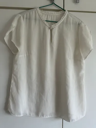 Blusa crepe seda