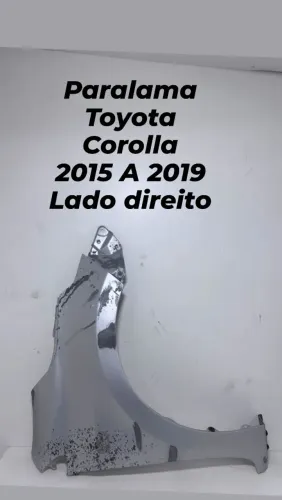 Paralama Toyota corolla 2015 A 2019 lado direito original 