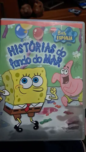 DVD Bob Esponja Histórias do fundo do Mar
