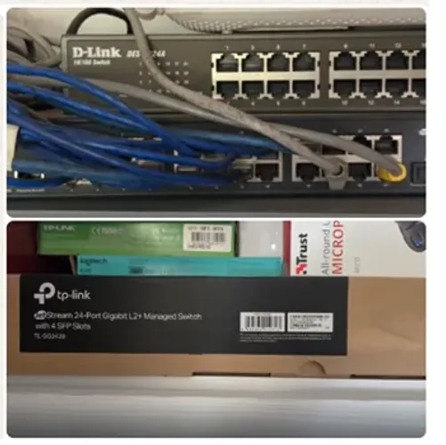 Switch 16 portas Dlink / TPlink
