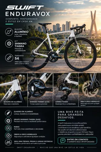 Bicicleta Swift Enduravox TAM 54