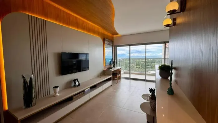 Apartamento mobiliado à venda na Orla 14 em Palmas/TO.