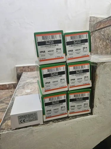 Kit completo de segurança intelbras 6 câmeras + DVR com HD + cabo fonte e conectores
