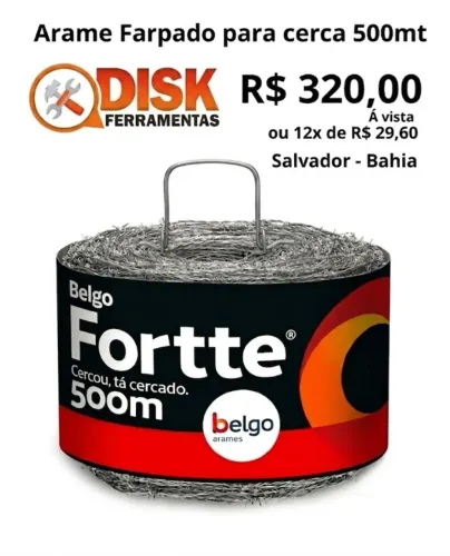 Arame fortte 500m