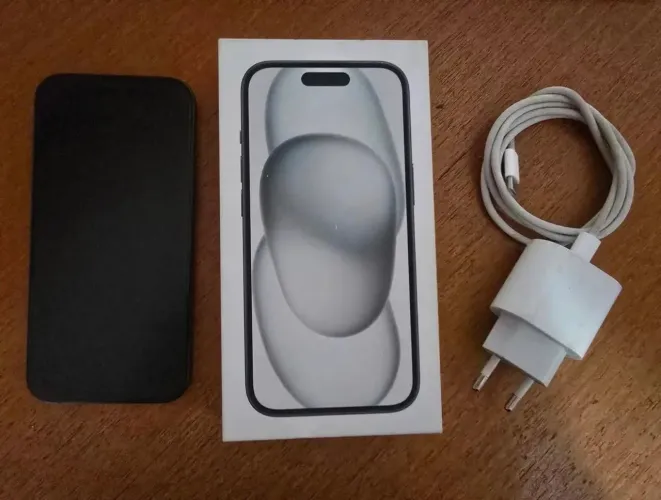 iPhone 15 256GB Caixa + Nota Fiscal