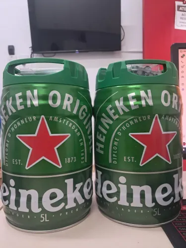 Cerveja Premium Heineken Barril 5 litros