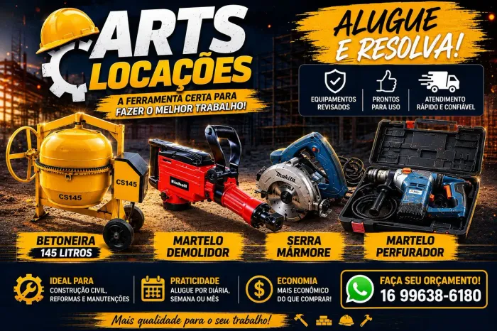 Locação de Maquinarios