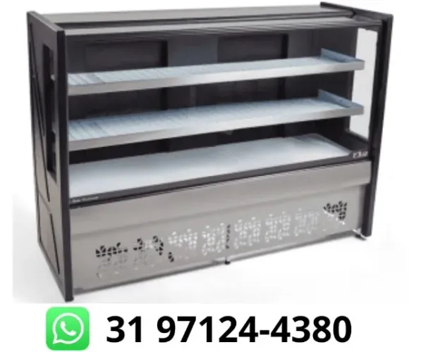 Balcão Refrigerado 1,75M 2 Placas Polar Novo
