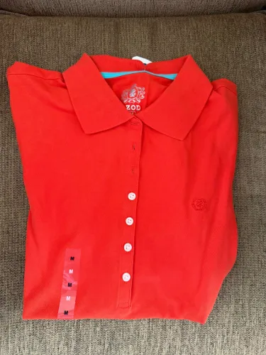 Camisa polo Izod laranja