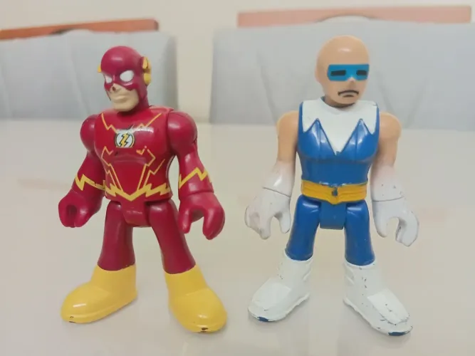 Kit Imaginext Flash e Capitão frio