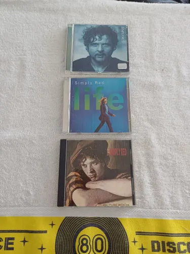 03 CD'S originais da Banda Simply Red