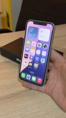 iPhone 12 64GB Verde - Loja física! Com 3 meses de garantia! Até 18x no cartão
