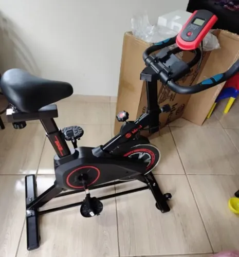Bicicleta Ergométrica Spinning Profissional (NOVA)