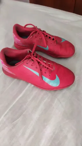 Chuteira Society Nike Mercurial Vapor 16 Club Infantil N.34 - Bem Conservada