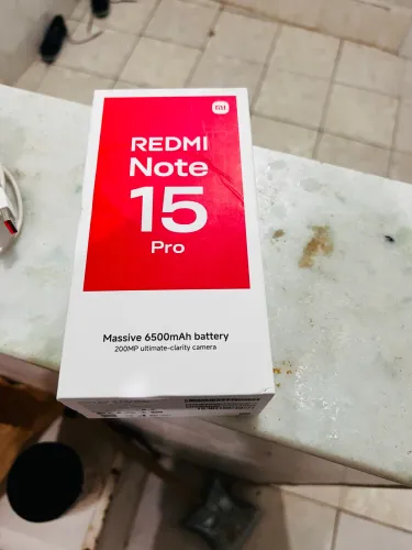 Redmi note 15 pro zerado 