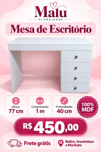Promoção mesa de escritório